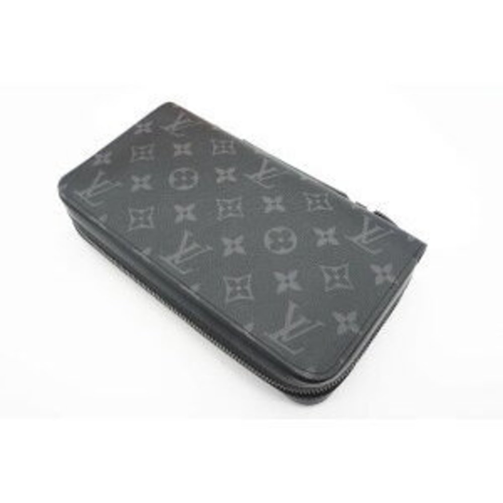Louis Vuitton Case Monogram Eclipse Zippy Xl Black - image 3